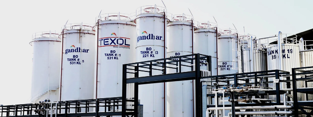 Texol production tanks